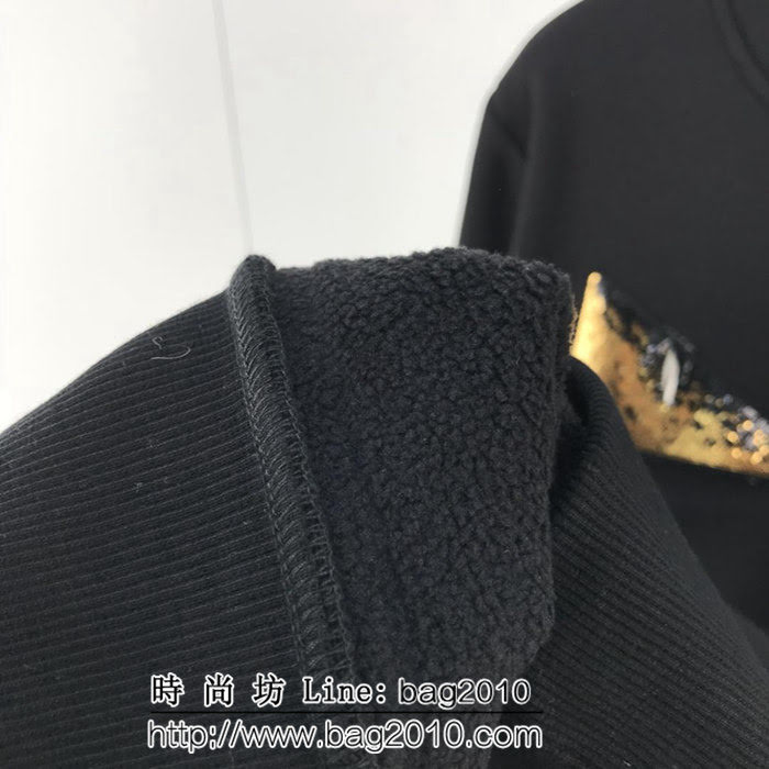 Fendi芬迪 18ss秋冬新款衛衣 最新設計 金色眼睛系列 定制純棉加絨面料 高版本男女同款 ydi2056